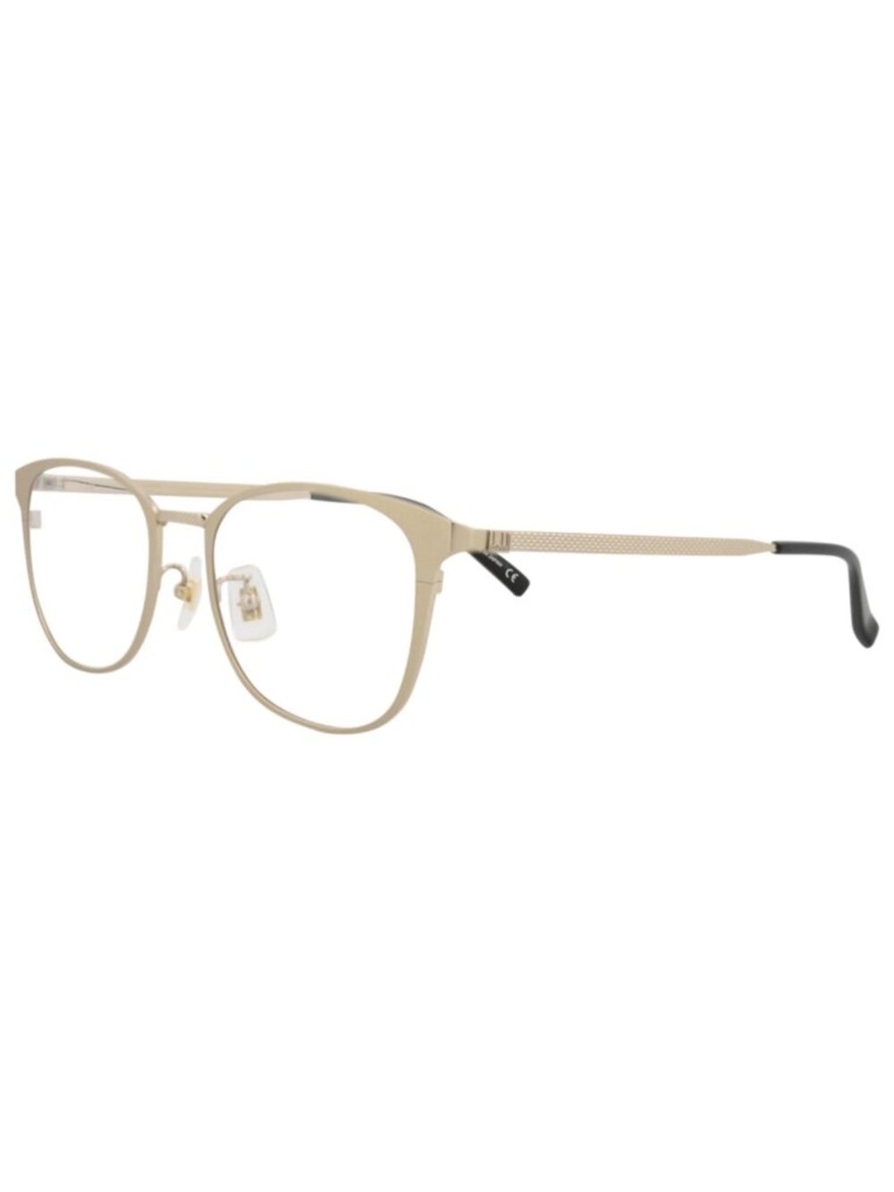 New Dunhill Women's Eyeglasses Round Oval Titanium Frame Mens Gold Gold